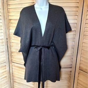 Loft | Cotton Blend Tie Wrap Kimono